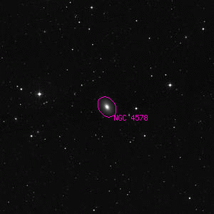 DSS image of NGC 4578