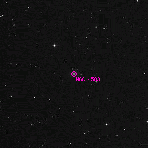 DSS image of NGC 4583