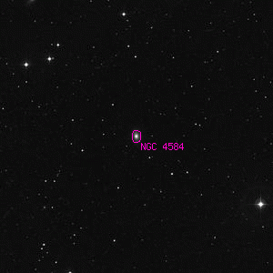 DSS image of NGC 4584
