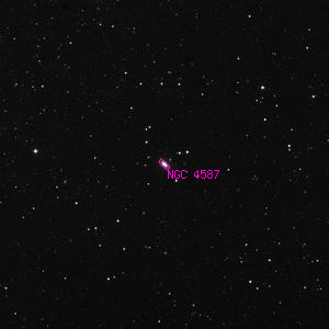 DSS image of NGC 4587