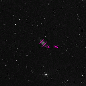 DSS image of NGC 4597