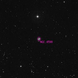 DSS image of NGC 4598