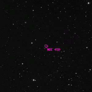 DSS image of NGC 459