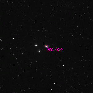 DSS image of NGC 4600