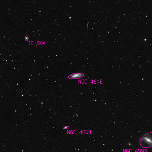 DSS image of NGC 4602