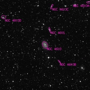 DSS image of NGC 4603