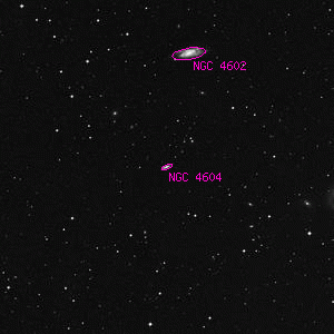 DSS image of NGC 4604