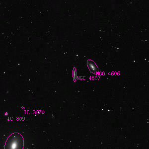 DSS image of NGC 4607