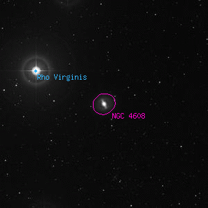 DSS image of NGC 4608