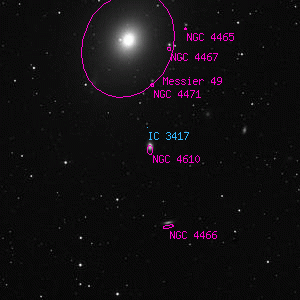 DSS image of NGC 4610