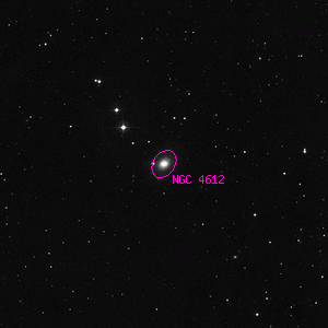 DSS image of NGC 4612