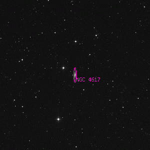 DSS image of NGC 4617