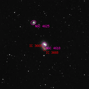 DSS image of NGC 4618