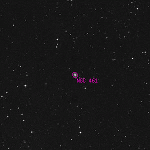 DSS image of NGC 461