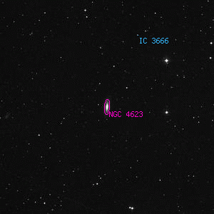 DSS image of NGC 4623