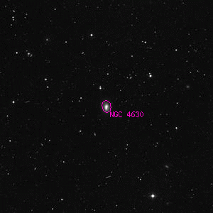 DSS image of NGC 4630