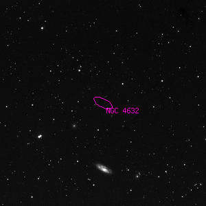 DSS image of NGC 4632