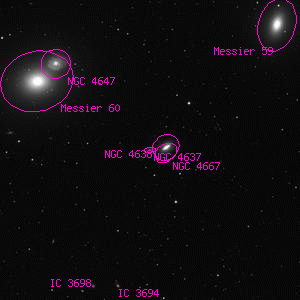 DSS image of NGC 4637