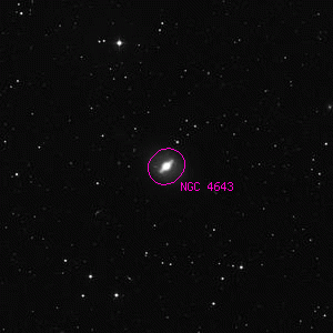 DSS image of NGC 4643