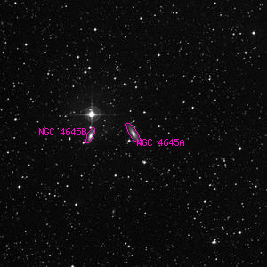 DSS image of NGC 4645A