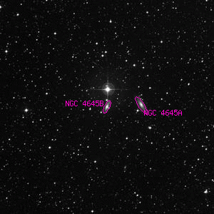 DSS image of NGC 4645B