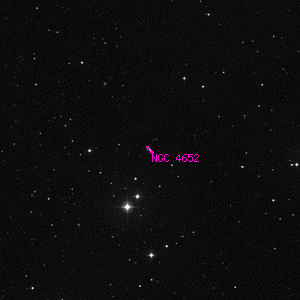 DSS image of NGC 4652