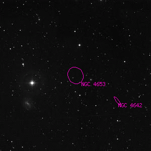 DSS image of NGC 4653