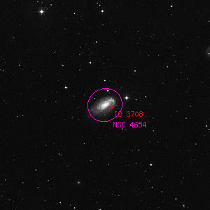 DSS image of NGC 4654