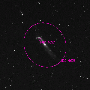 DSS image of NGC 4656