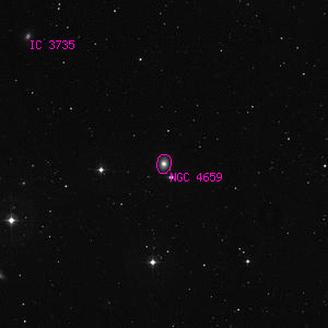 DSS image of NGC 4659