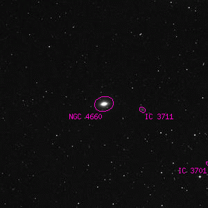DSS image of NGC 4660
