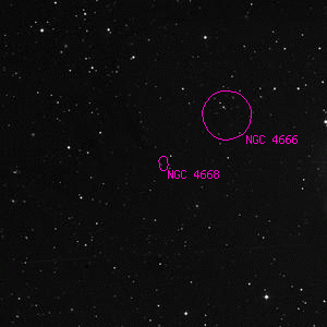 DSS image of NGC 4668