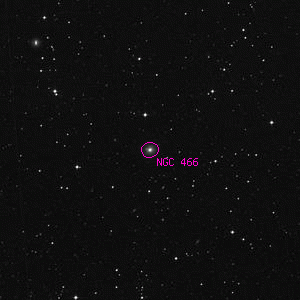 DSS image of NGC 466