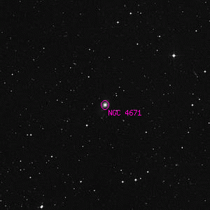 DSS image of NGC 4671