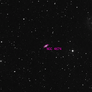 DSS image of NGC 4674