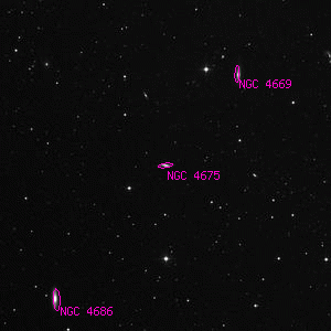 DSS image of NGC 4675