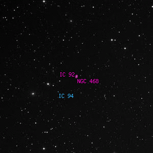 DSS image of NGC 468