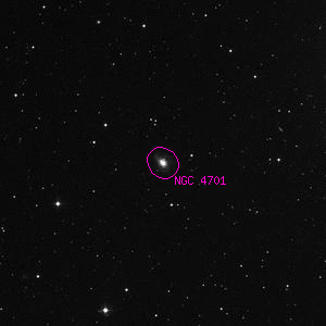 DSS image of NGC 4701
