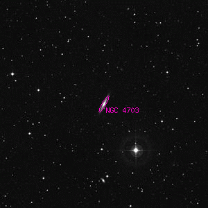 DSS image of NGC 4703