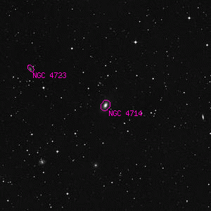 DSS image of NGC 4714