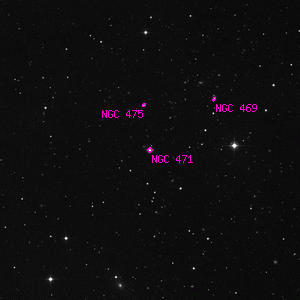 DSS image of NGC 471