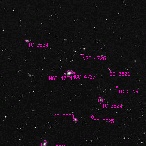 DSS image of NGC 4724