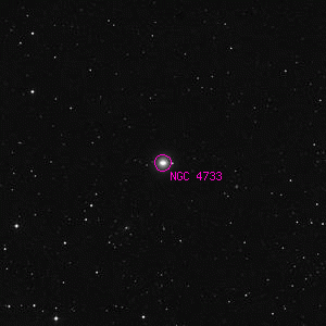 DSS image of NGC 4733