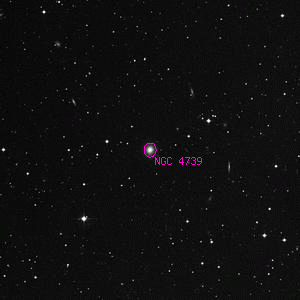 DSS image of NGC 4739