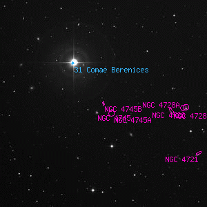 DSS image of NGC 4745B