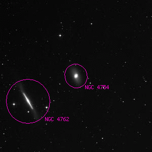 DSS image of NGC 4754