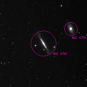 DSS image of NGC 4762