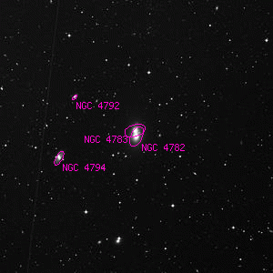 DSS image of NGC 4782