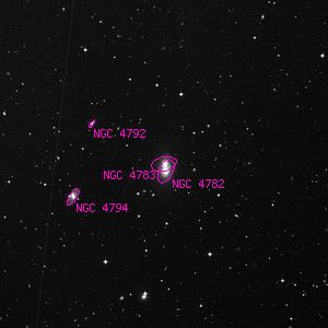 DSS image of NGC 4783