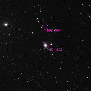 DSS image of NGC 4802